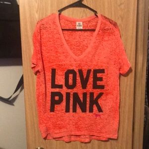 Love pink T-shirt